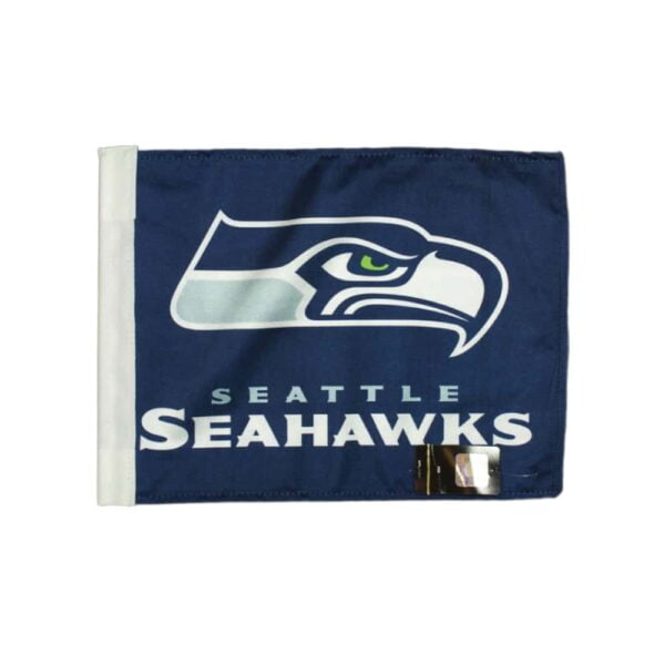 SEATTLE-SEAHAWKS-CAR-FLAG