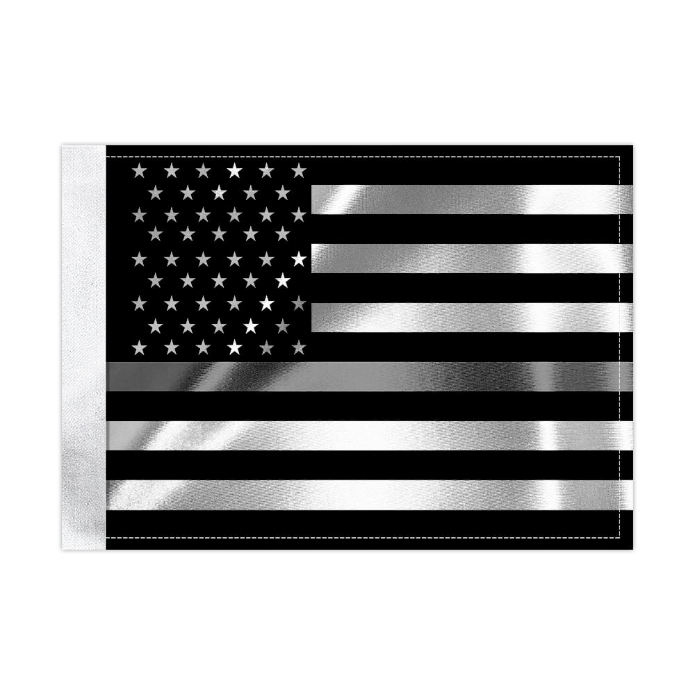 Thin Grey Line American Flag