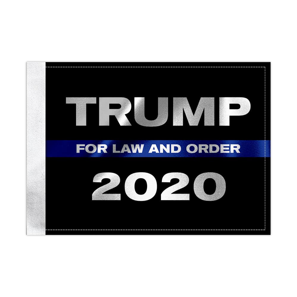 Trump 2020 for Law & Order Flag