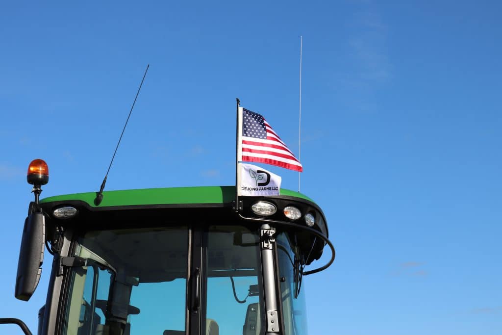 Tractor Flag Mount John Deere